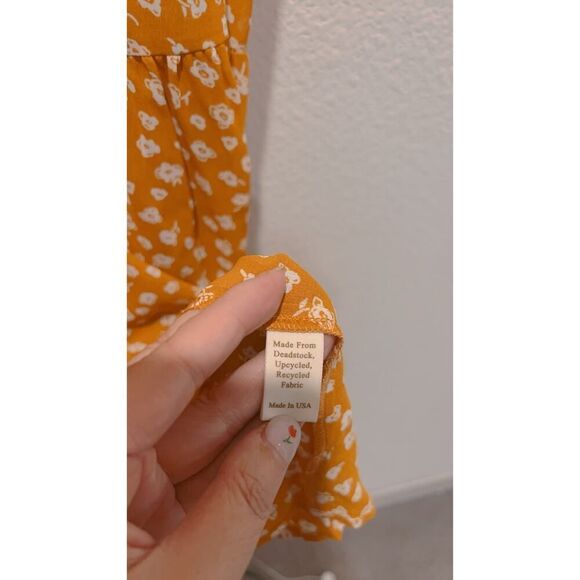 Christy Dawn Elle Dress in Mustard Seed Floral Small - Picture 8 of 8